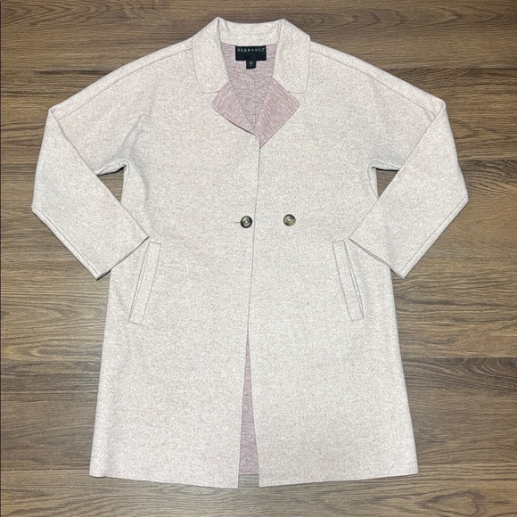 Bernardo Jackets & Blazers - Bernardo Light Pink Coat